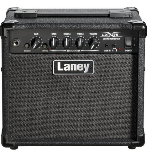Amplificador Laney Lx15 Preto 15w Rms 2x5 Eq 3 Bandas
