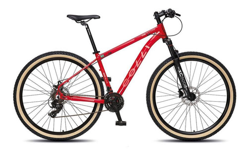 Bicicleta Colli Aro 29 Allure Premium 21 Marchas Vermelho.