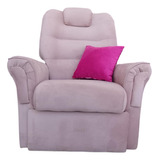 Sofá Poltrona Reclinable Soles Muebles Relax Pana Colores