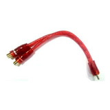 Cable Divisor Rca 1 Macho A 2 Hembras Audio Car Jefgr50