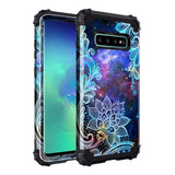 Funda Para Galaxy S10 (diseno Mandala/marca Casetego)