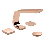 Griferia Fv Baño Lavatorio Chalten 0207/h4 Rose Gold