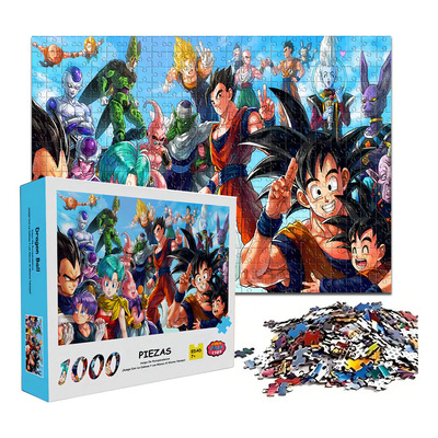 Rompecabezas De Dragon Ball Gran Foto Grupal 1000 Piezas 70x50cm Juegos Para Padres E Hijos, Regalos De Vacaciones, Juegos De Puzzle | MercadoLibre