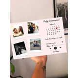 Cuadro Personalizado Novios Aniversario Polaroid Regalo20x30