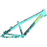 Quadro Vikingx Dirt Jump Tuff X-30 Alumínio - Azul Claro