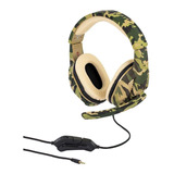 Fone De Ouvido Headset Gamer Sate Camuflado Ae-366c