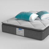 Colchón Restonic Queen Size Noasoft + 2 Almohadas Premium  