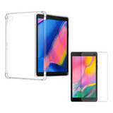 Capa Silicone P/ Tablet Samsung Tab A 8 T295 2019 + Película