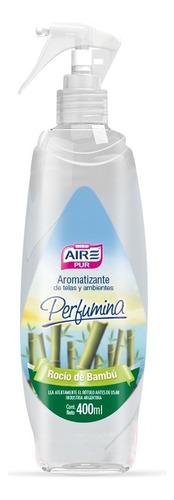 Aromatizante Perfumina Telas Ropa Ambientes Bambú X 400 Ml