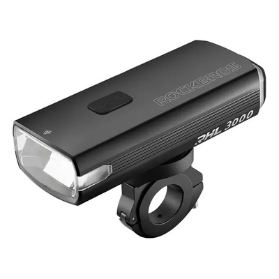 Lampara Luz Linterna Delantera para Bicicleta Rockbros Rhl3000lm Color Negro | Envío gratis
