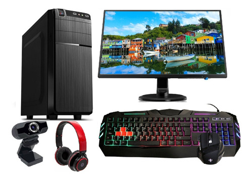 Pc Completa Gamer Diseño Ryzen 5 16g 2tb Wifi 23.8 Bluetooth