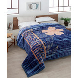 Cobertor Raschel Plus Jolitex King Size Estampado 2,20 X2,40