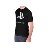 Camiseta Geek - Playstation Katakana Pt