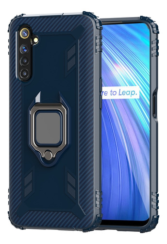 Funda Protectora Con Soporte Para Oppo Realme 6