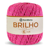 Kit 2 Barbante Euroroma Brilho Ouro / Dourado  Nº 6 - 400g