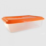 Batea C/ Tapa Organizadora 42x31x11cm Mediana - Deses Plast