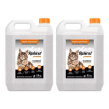 Piedritas Para Gatos Aglomerante Rubicat Premium 22kg Persa