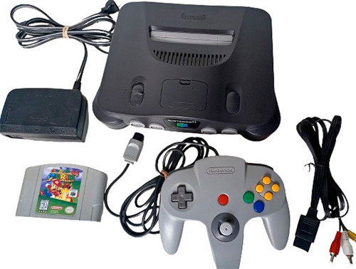 Nintendo 64 Con Super Mario 64 Original 