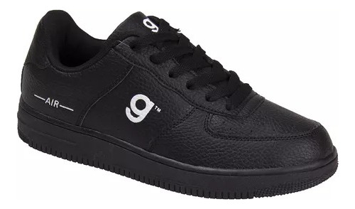 Zapatillas Sneakers Hombre Gummi Force Air Urbanas Negras