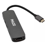 Philco Hub Usb-c 6 En 1 Hdmi 4k Sd Usb 3.0 Ecoffice 61284