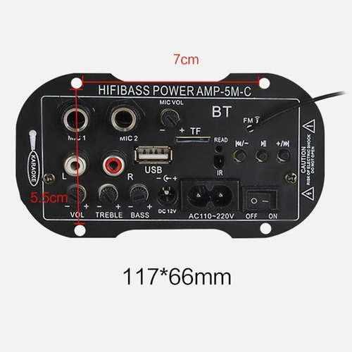 Digital De Audio Bluetooth Amplificador Placa Mini