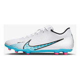 Chuteira Nike Mercurial Vapor 15 Club Campo Cor Branco Tamanho 42 Br