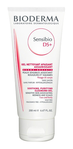 Sensibio Ds Gel Limpiador - Bioderma 200 Ml