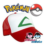 Gorras Ash Ketchum Pikachu Pokemon Pokebola Estampada Vinilo