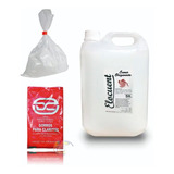 Kit Peluqueria, Polvo X 700 Grs, Oxidante X 5l, Gorros Latex