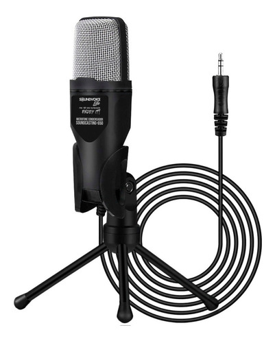 Microfone Condensador Celular Voz E Violão Lite 650 Nf