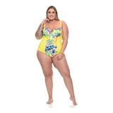 Maiô Plus Size Zero Barriga Com Bojo