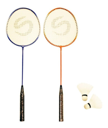 Kit Badminton Sixzero Adulto Azul - Rojo Sgc Deportes