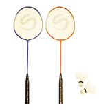 Kit Badminton Sixzero Adulto Azul - Rojo Sgc Deportes