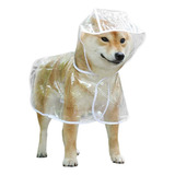 Chubasquero Perros Grandes Ajustable Impermeable Mascotas