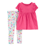 Carter´s Set 2 Piezas Remera Calzas Floral