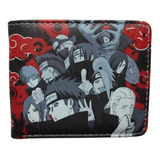 Billetera Naruto Anime Versión Akatsuki