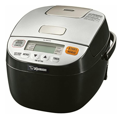 Zojirushi 612252-nl-bac05sb Micom Arrocera Y Calentador,