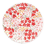 Jogo De 6 Pratos Sobremesa 21cm Oxford Coup Floral