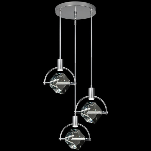 Liangmh Colgante De Cristal Moderno Para Isla De Cocina Con 