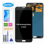 Para Samsung Galaxy J7 2015 J700 Pantalla Táctil Lcd Negro