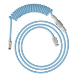 Cable En Espiral Hyperx Light Blue