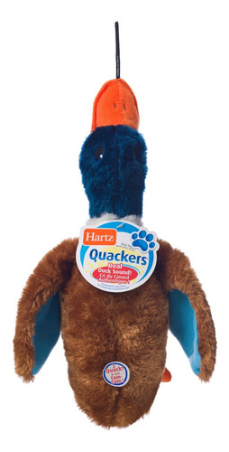 Juguete Para Perro Peluche Quackers Color Azul