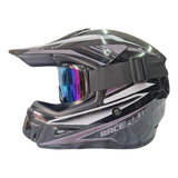 Cascos Para Bmxpara Bicitipo Cross Incluye Gafas Cross 