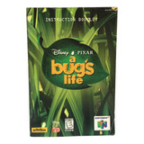Nintendo 64 A Bugs Life Manual Original