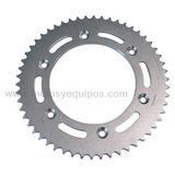 Engrane Sprocket Tras P/honda Nxr125 Es Riffel Acero 1045