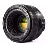 Lente Yongnuo Yn 50mm F/ 1.8 C/ Motor Af P/ Câmeras Nikon