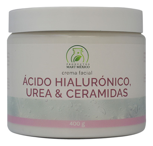 Crema De Ácido Hialurónico, Urea & Ceramidas 400 Gramos