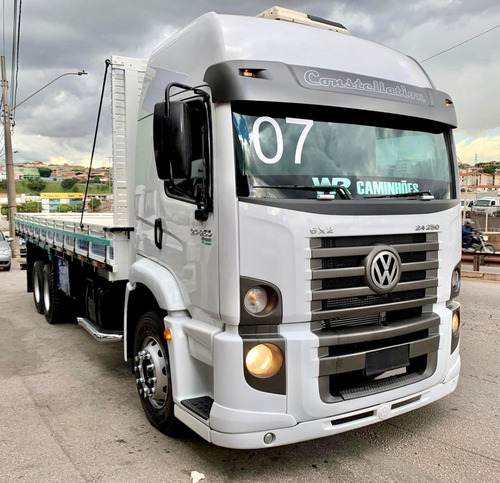 CAMINHÃO VW 24250 LEITO CARROCERIA TOP !!!  