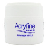 Polimero Polvo Acrilico Cristal 30gr Acryfine  Lefemme