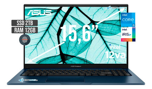 Asus Vivobook  Intel Core I5 1235u Ssd 2tb + Ram 12gb